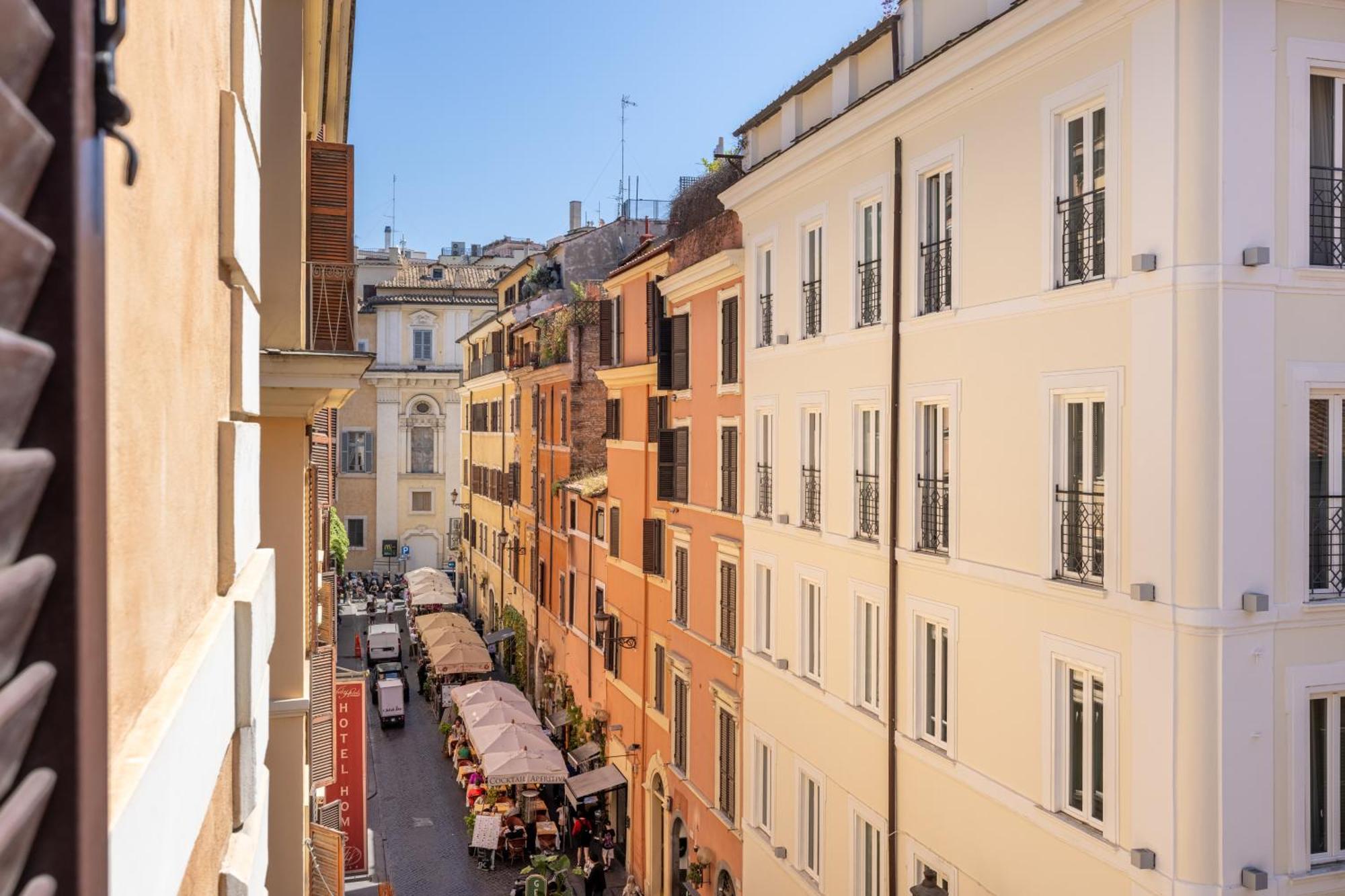 Charming Apartment At Spanish Steps, No Elevator Rome Exterior photo